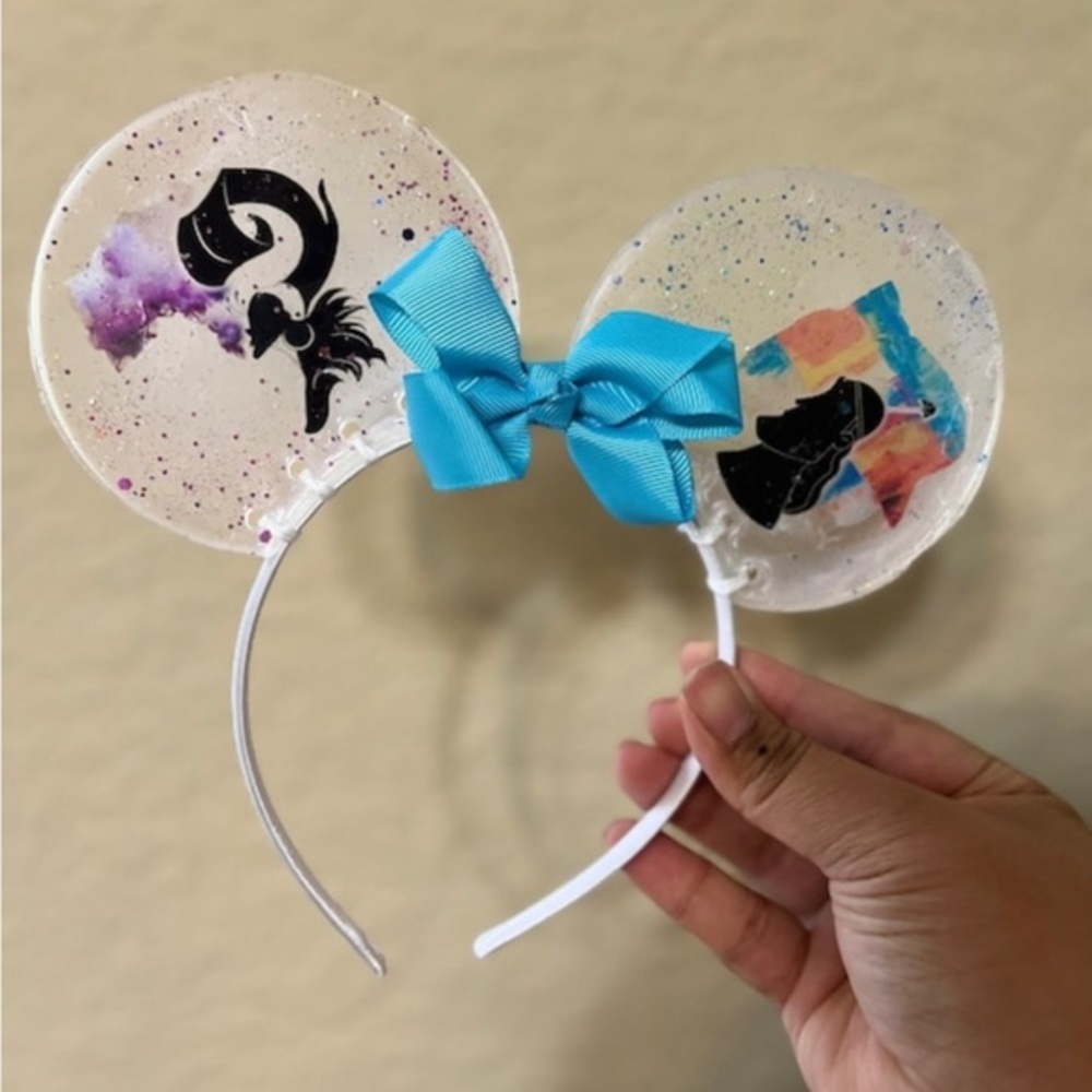 Yzma & Kronk Resin Mouse Ears